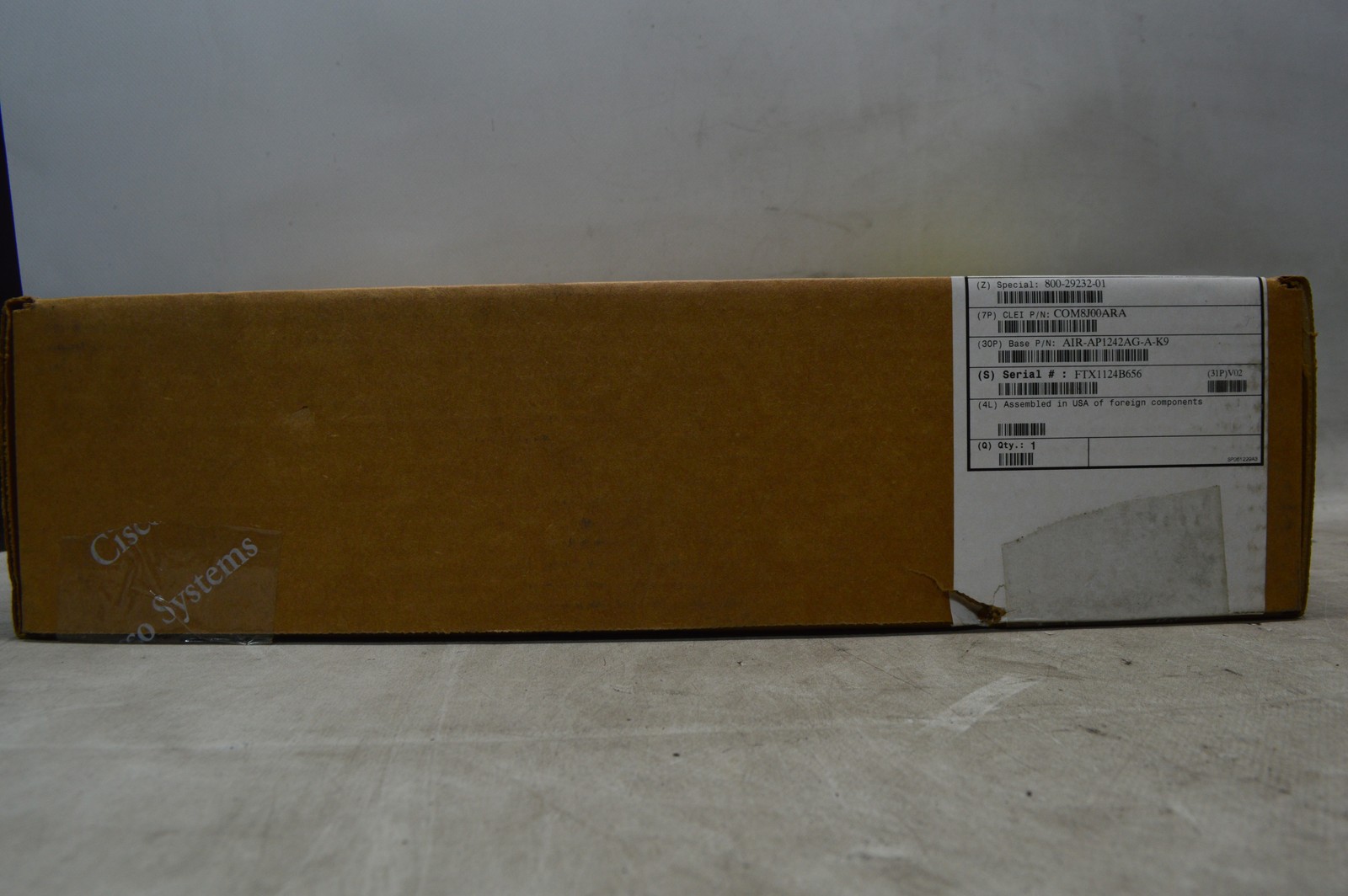 Cisco Wireless Access Point Aironet AIR-AP1242AG-A-K9 *New Unused*