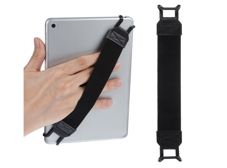Hand Strap Holder Universal Tablet Secure Grip Holder High Elasticity Finger....
