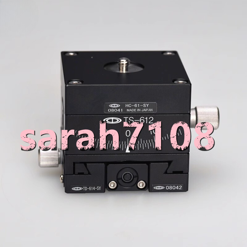 1PC USED TS-612+TS-613 Angle measuring platform arc sliding table FedEx or DHL