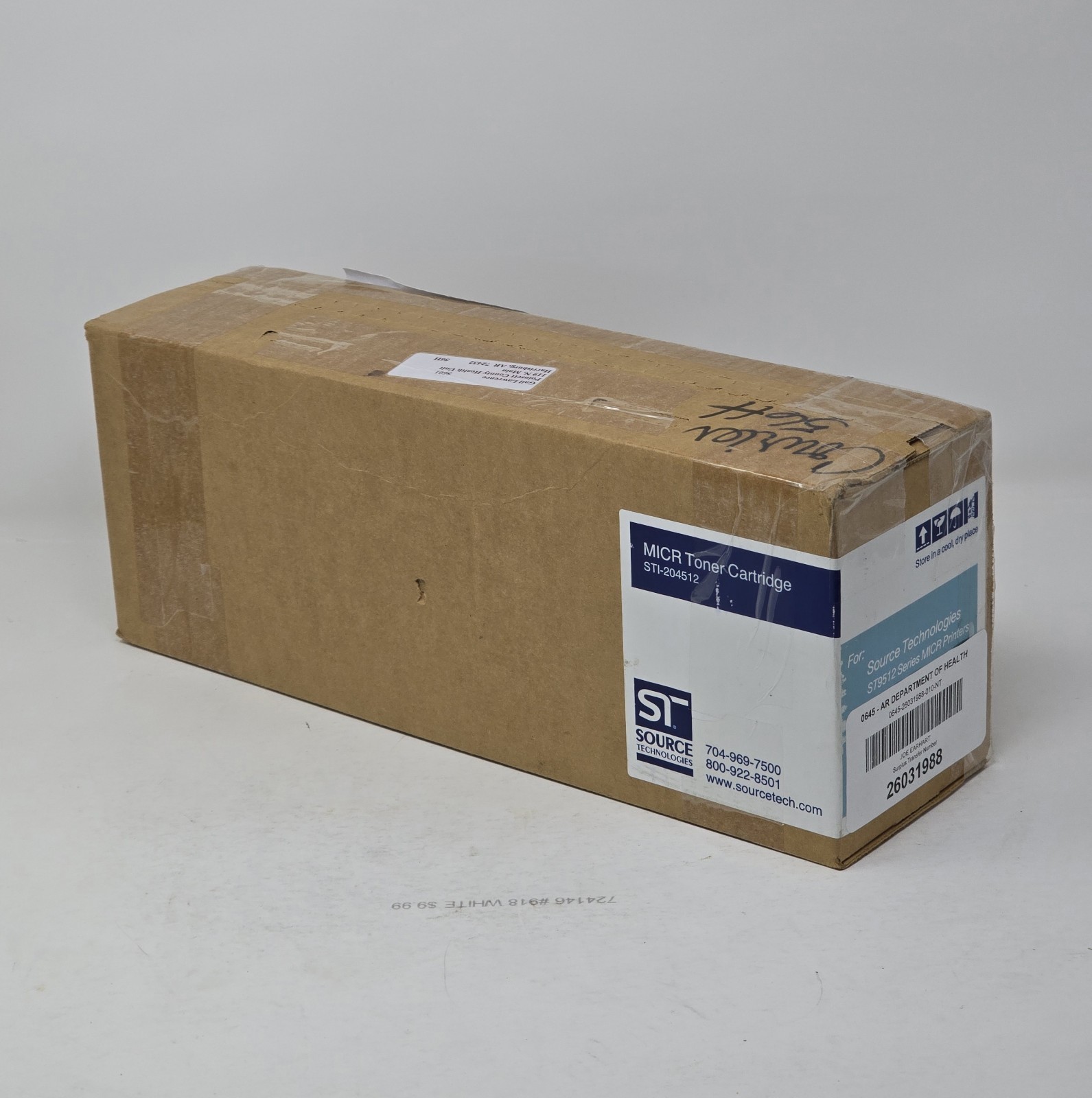 Source Technologies STI-204512 TONER CARTRIDGE - For ST9512 Series MICR Printers