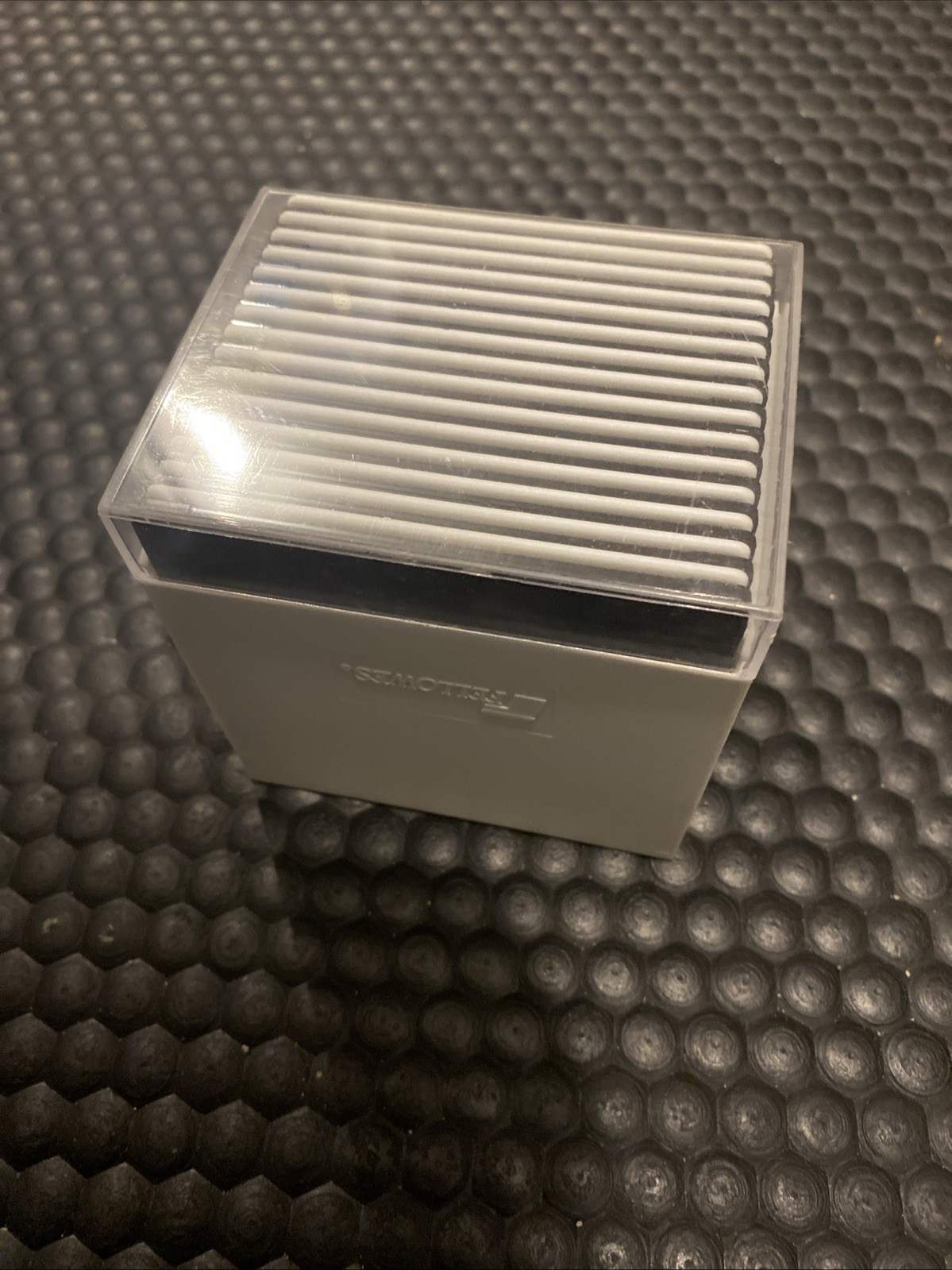 New Fellowes Computerware Step Cube Holding 15 3.5" Floppy Disks/Diskettes 95350