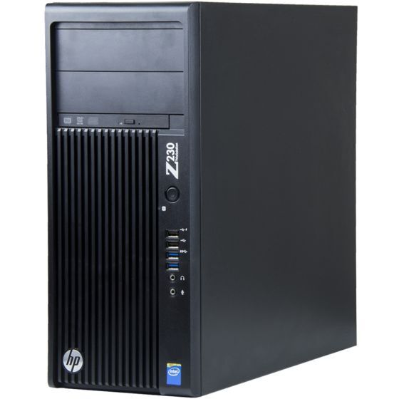 HP Z230 Gaming Tower Core i5 AMD RX460 16GB 2TB+256GB SSD Win 10 Pro WIFI DVD