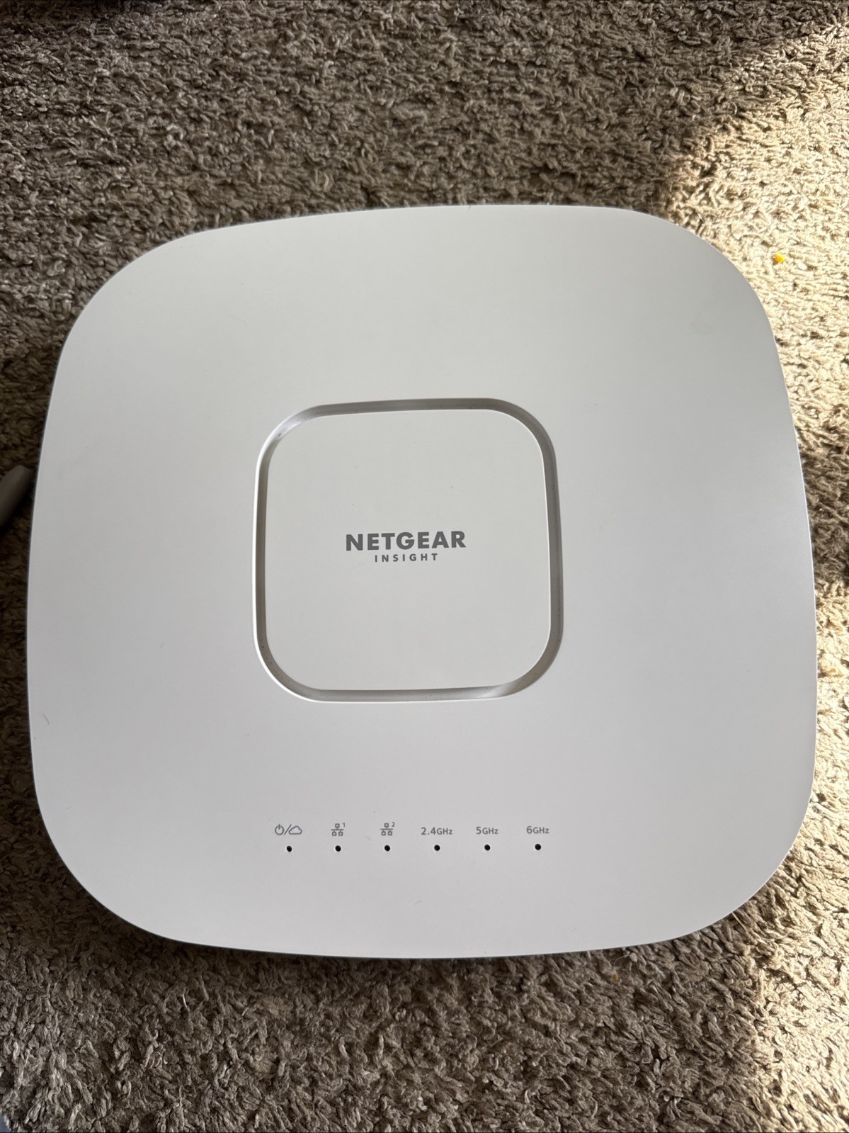⭐ NETGEAR WAX638E WiFi 6E AXE7800 Tri-Band Access Point Tested Working