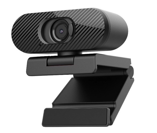 JLab Go Pop USB HD Webcam, Black, 1080p/30 FPS, 2.1 Megapixels, Privacy Shutter