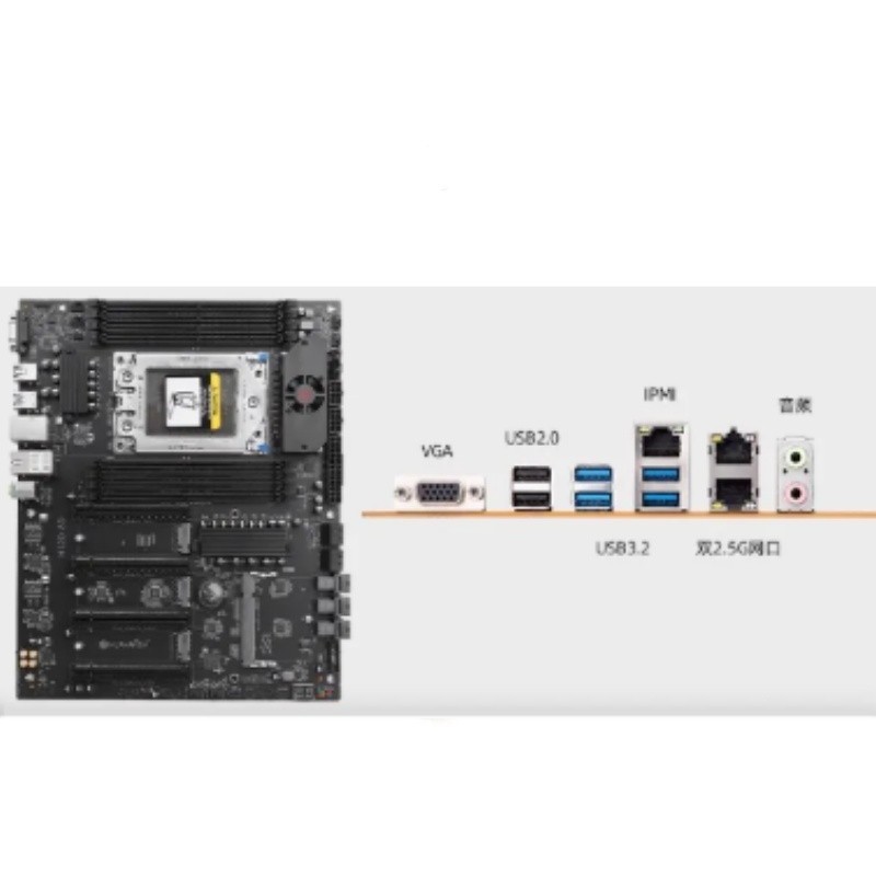 H12D-8D Xiao Long EPYC Motherboard [Does Not Include BMC Module]