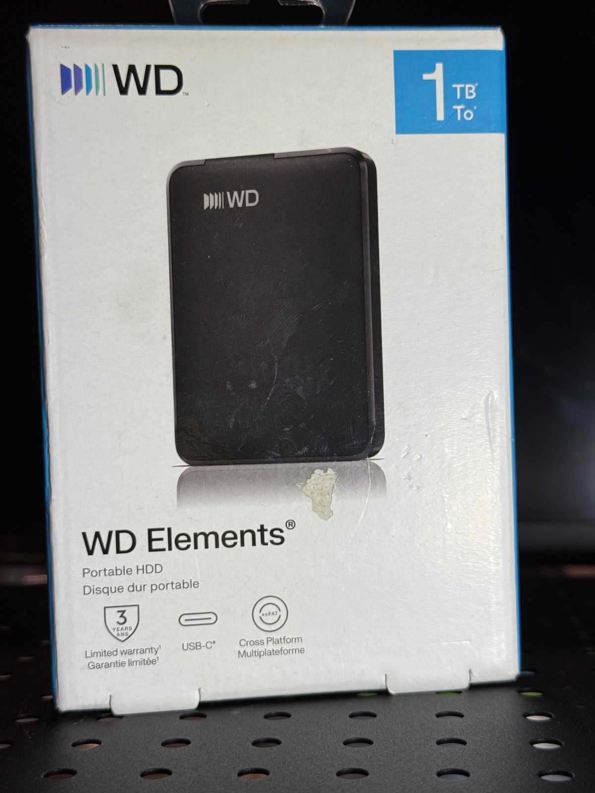 [NEW & SEALED] Western Digital | WD Portable Elements 1TB USB 3.0 (Portable)
