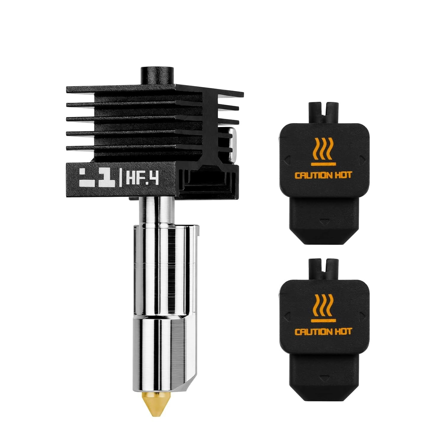 Bamboo H2D/H2S/P2S H2D High Flow Hotend 0.4MM Hardened Steel Nozzle,High Speed ​