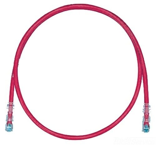 Panduit UTPSP5RDY 5ft Cat.6 Utp Patch Cord RJ-45 Red
