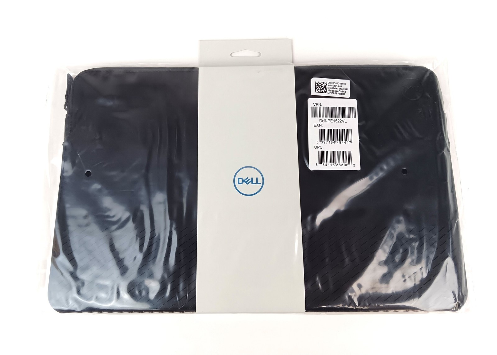Dell (Dell PE1522VL) Ecoloop Leather Sleeve For 15-inch Laptops - Black 8FKRD