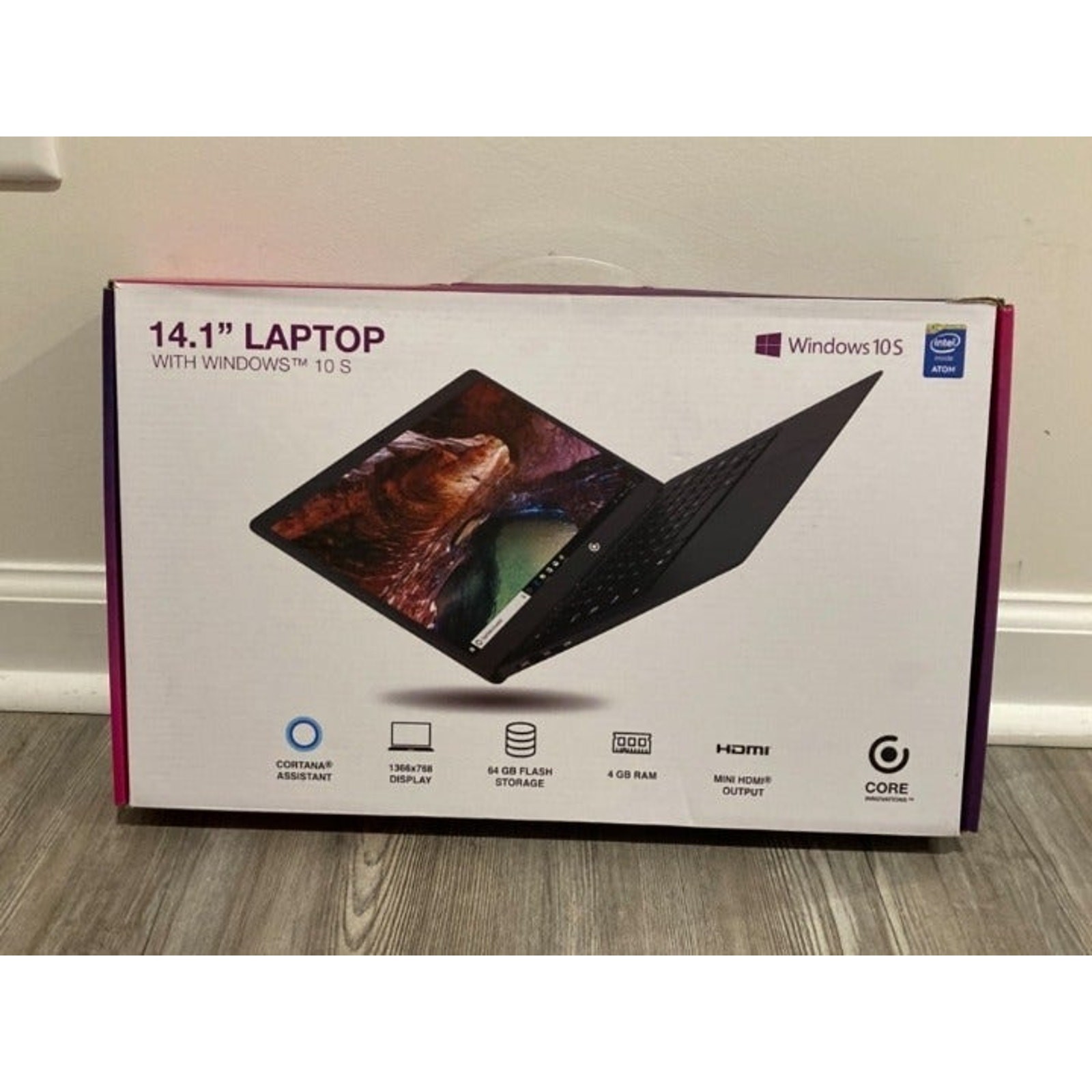 Core Innovations CLT146401BL 14.1" Laptop- Black