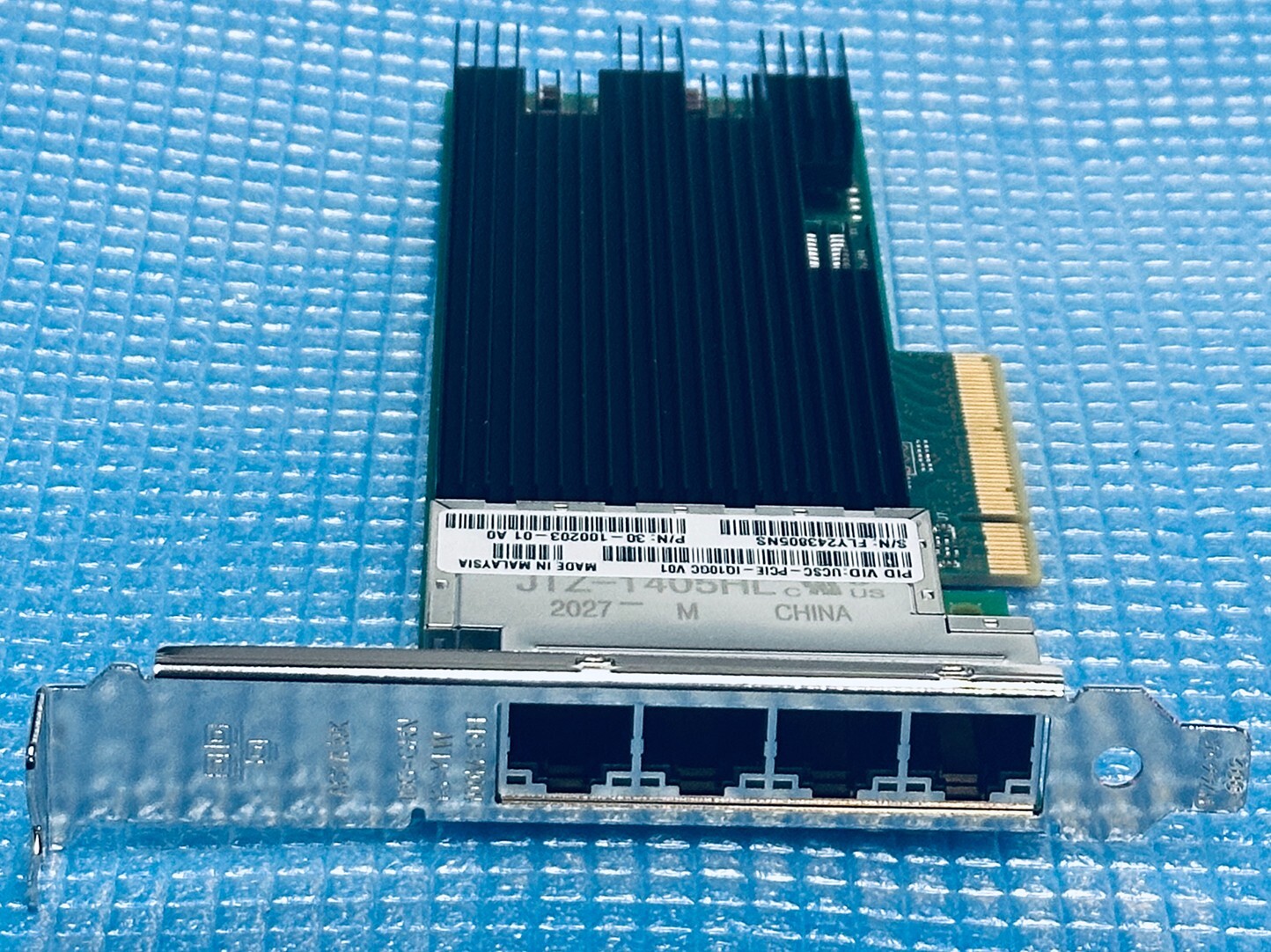 Cisco UCSC-PCIE-IQ10GC 10GB 4-Ports Network Card 30-100203-01 Intel X710 10G Lan
