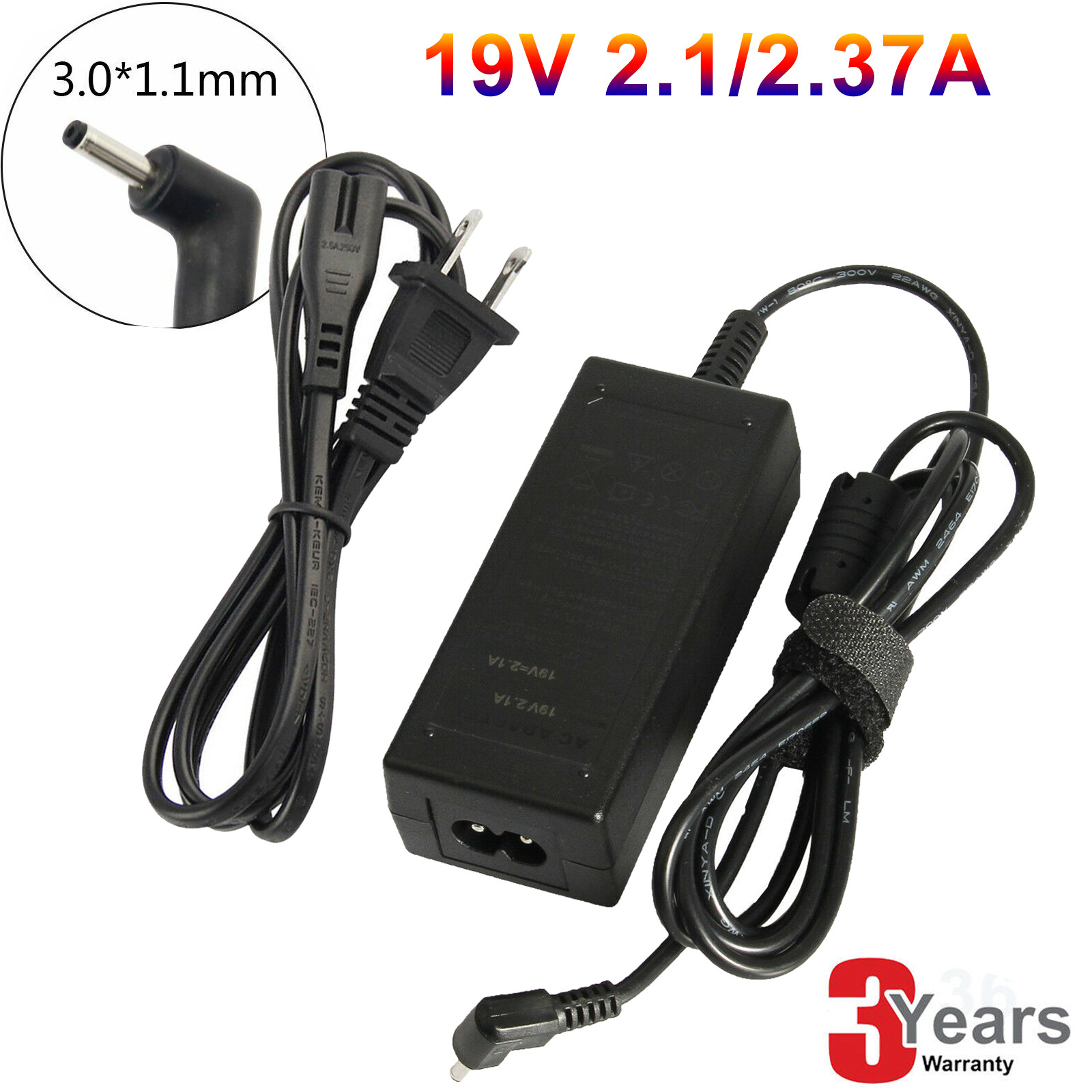 Fit for ACER Chromebook R 11 C738T CB5-132T AC Charger Power Adapter