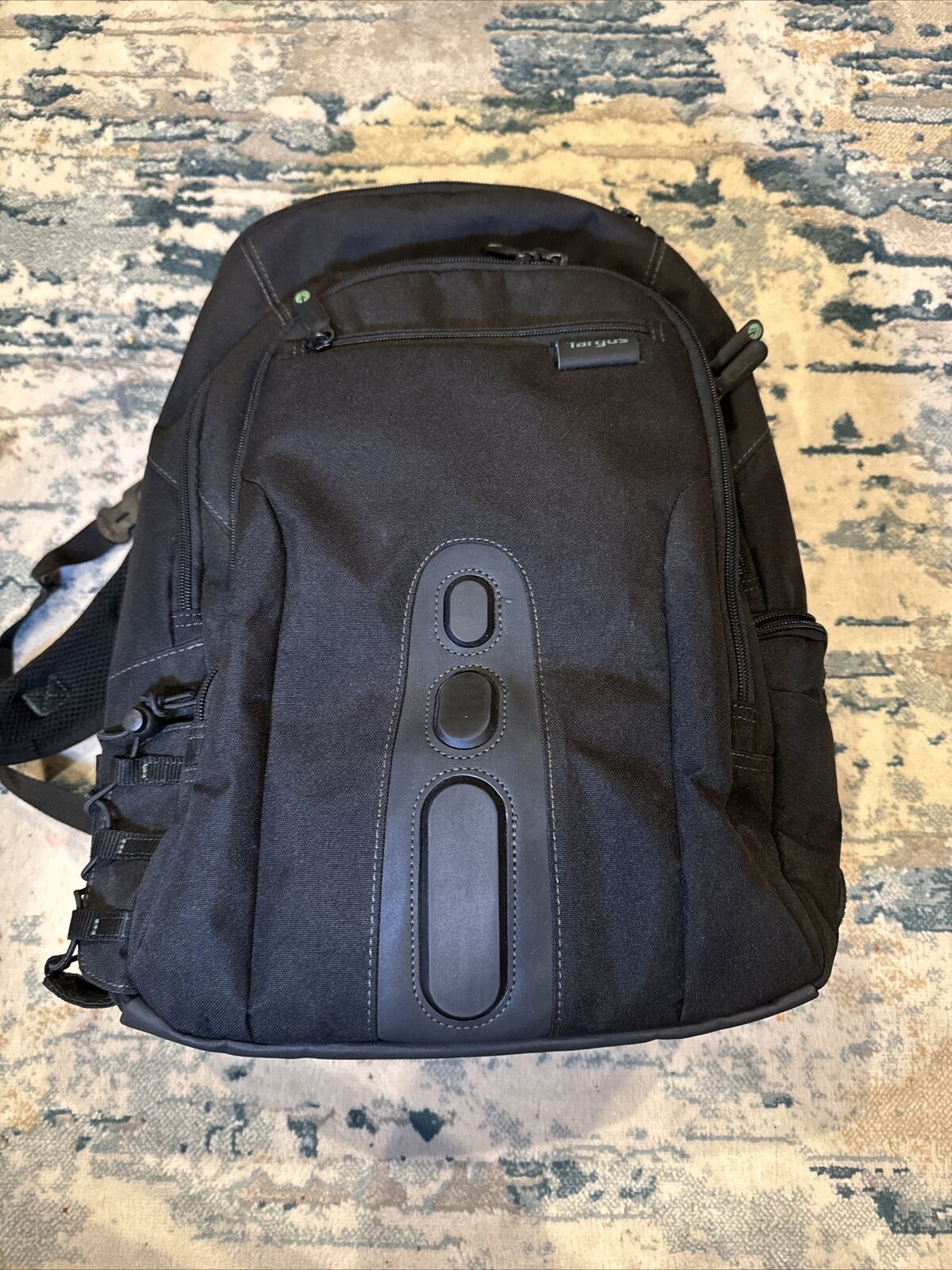Targus Black/Spruce EcoSmart 15.6 Laptop Backpack TBB013US-71 - Heavyduty
