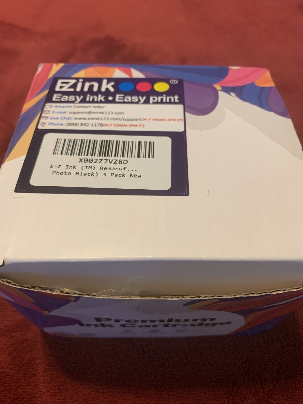 EZ ink 273XL 3 Pack Black, Cyan, Magenta, Brand New Still Sealed