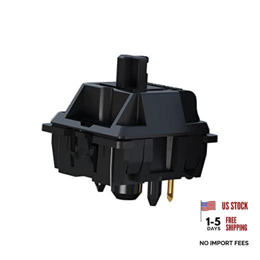 Gateron Oil King Switches, Pre-Lubed Linear Switches 55g, 108Pcs Oil King V2