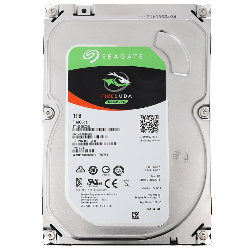compatible Seagate ST1000DX002 1TB Solid State Hybrid Drive Desktop 7200rpm