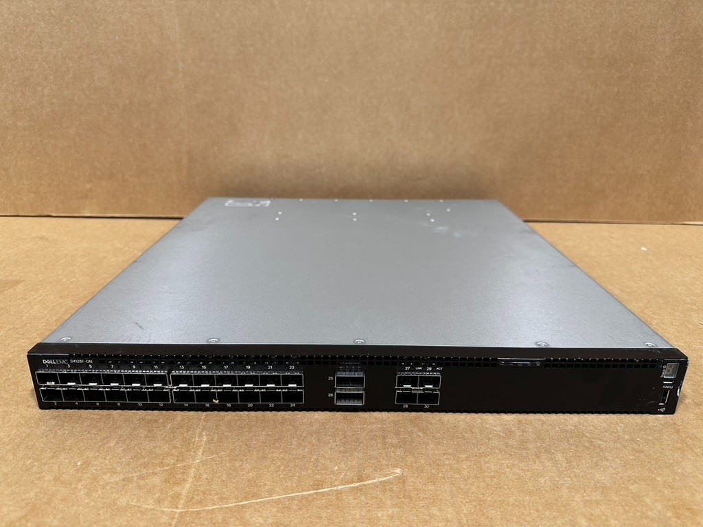 Dell PowerSwitch S4128F 24 port 10 Gigabit SFP+ Layer 3 Switch S4128F-ON  | 🇺🇸