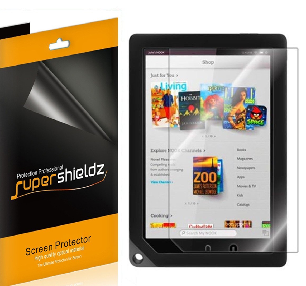 3X Supershieldz Anti-Glare Matte Screen Protector For Barnes & Noble Nook HD 9 "