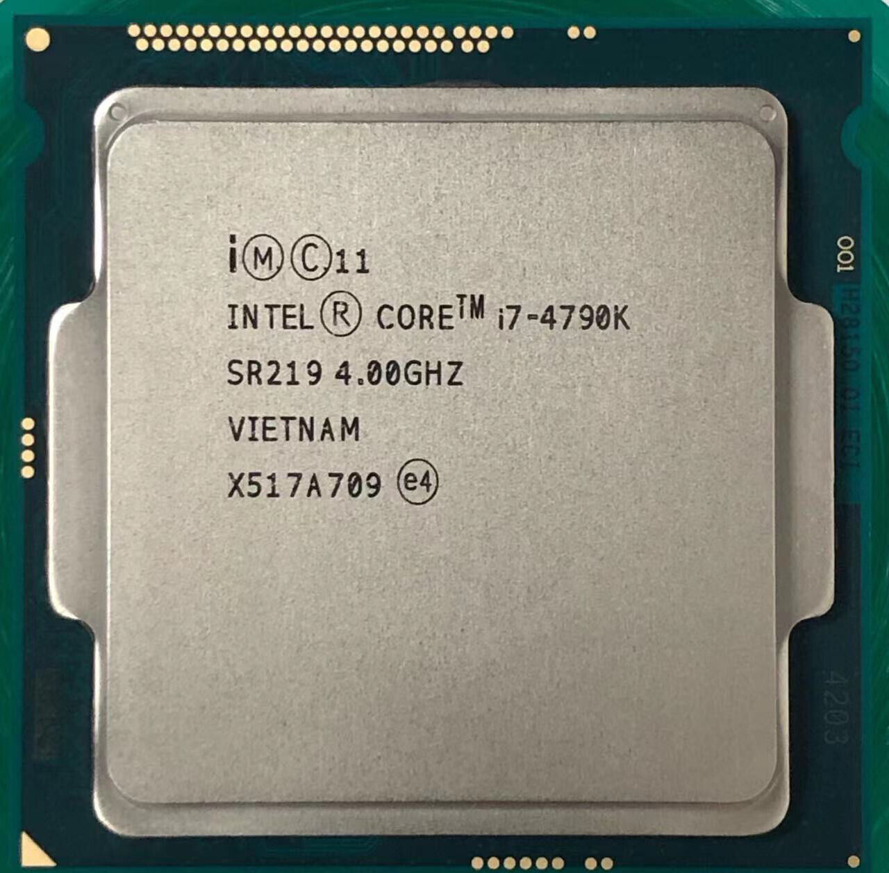 Intel Core i7-4790K quad-core LGA1150 SR219 4.00GHz CPU processor i74790K