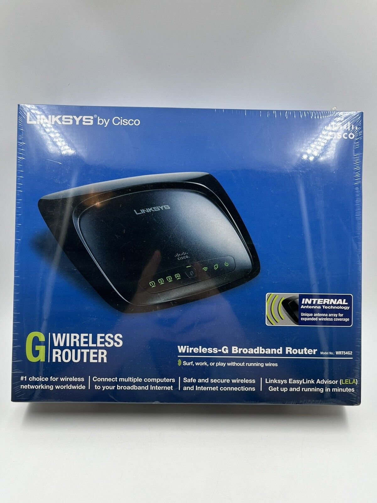 NEW LINKSYS By Cisco WRT54G2 Wireless-G Broadband Router ~ FACTORY SEALED