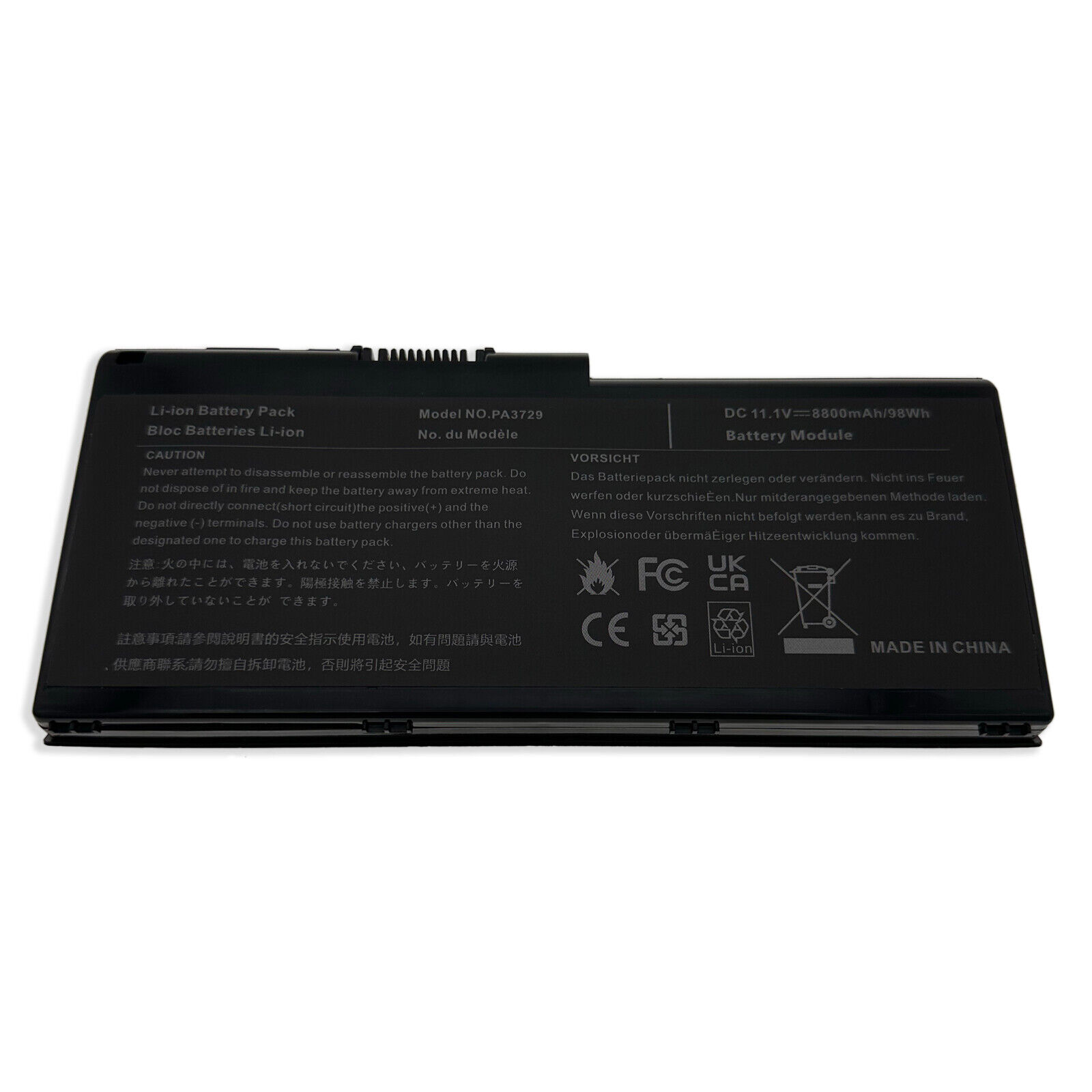 12 CELL Battery for Toshiba Qosmio X500 X505 Laptop PA3730U-1BRS PA3730U-1BAS