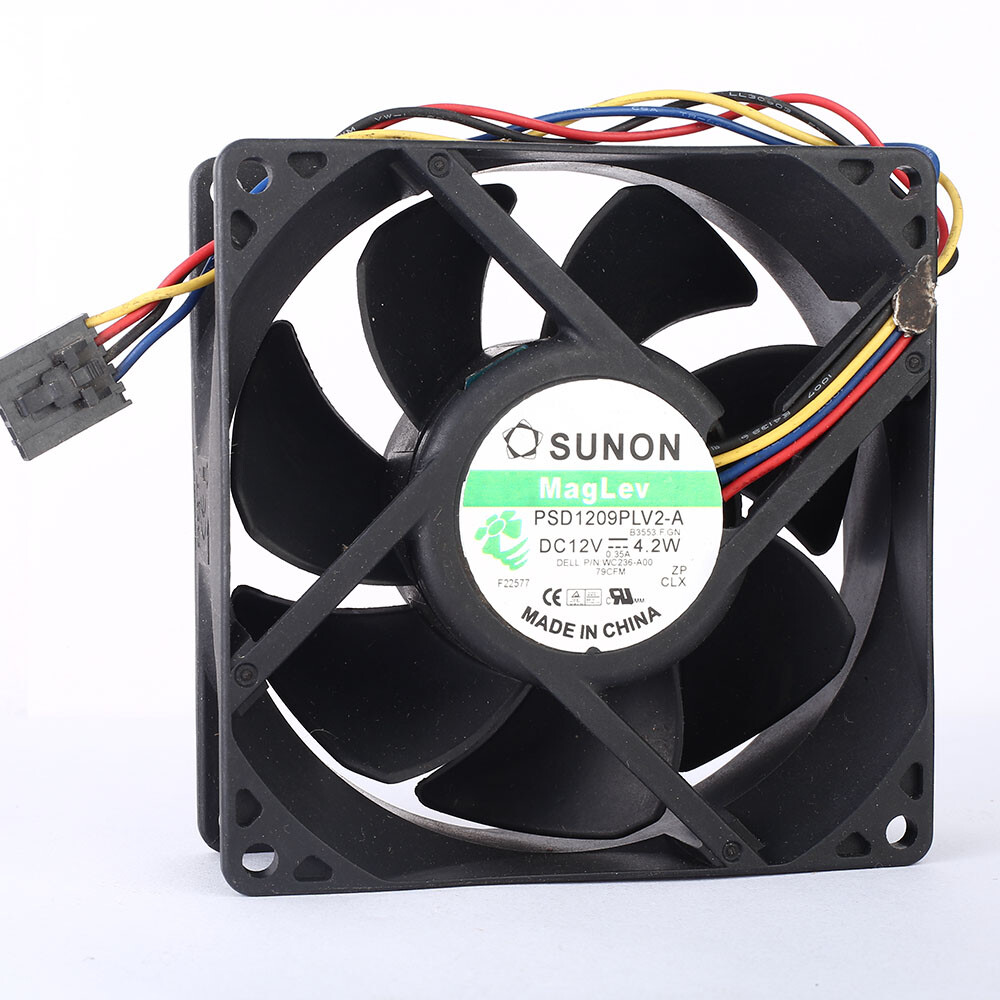 1pcs SUNON 9032 PSD1209PLV2-A DC 12V 90*90*32MM 9cm 0.35A 4.2W 4line Cooling Fan
