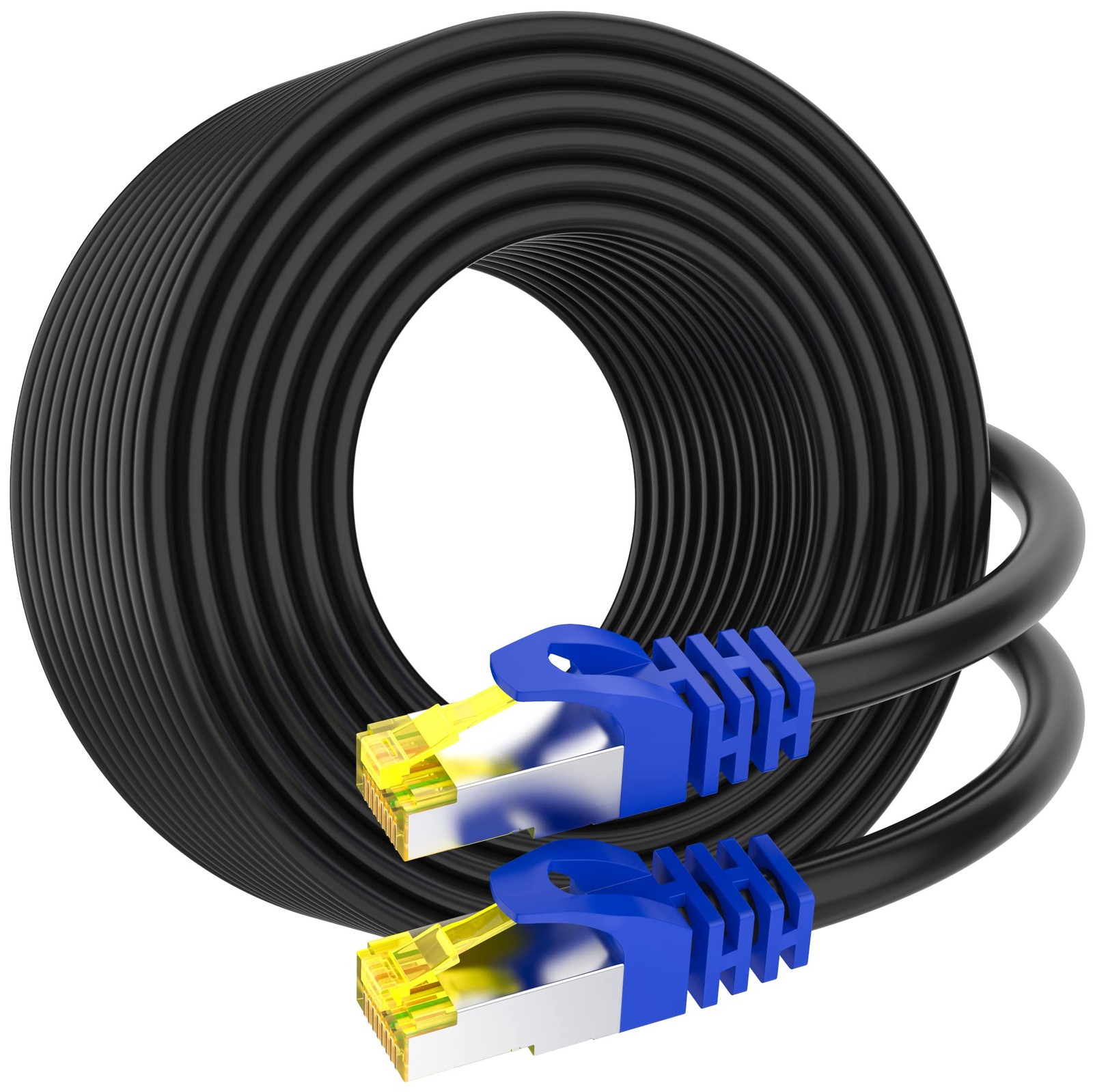 AoforzTech Cat 8 Ethernet Cable 75 ft,Heavy Duty High Speed Network Internet