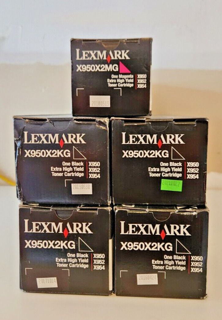 Lexmark X950 Toner X950X2KG X950X2MG  extra high yield