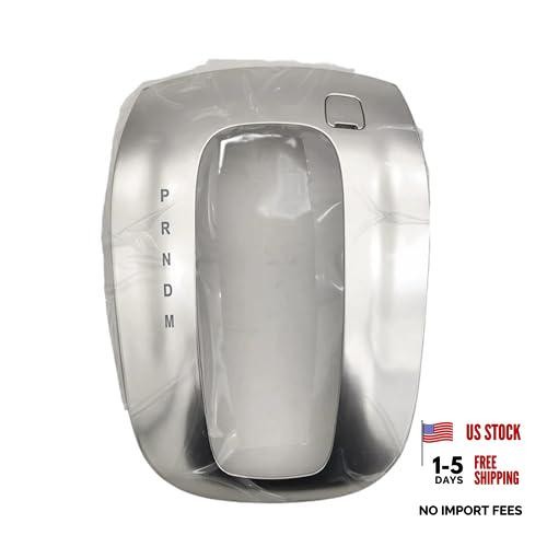 Gear Shift Bezel Cover Silver Compatible with Buick Encore 2013-2018 1.4L l4