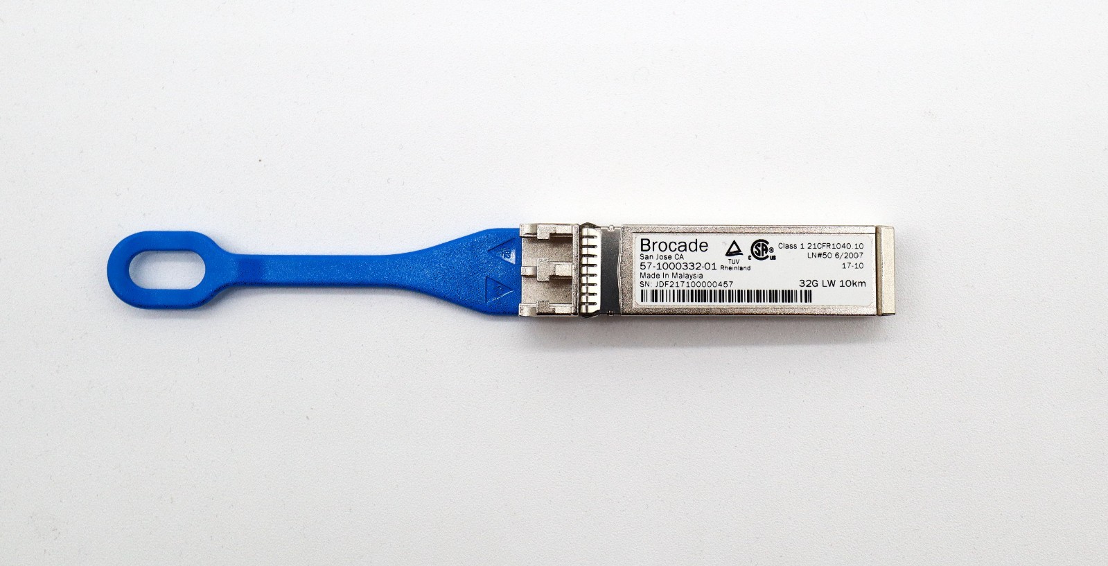 Brocade 32G Fibre Channel SFP+ LW Transceiver 57-1000332-01 32Gb