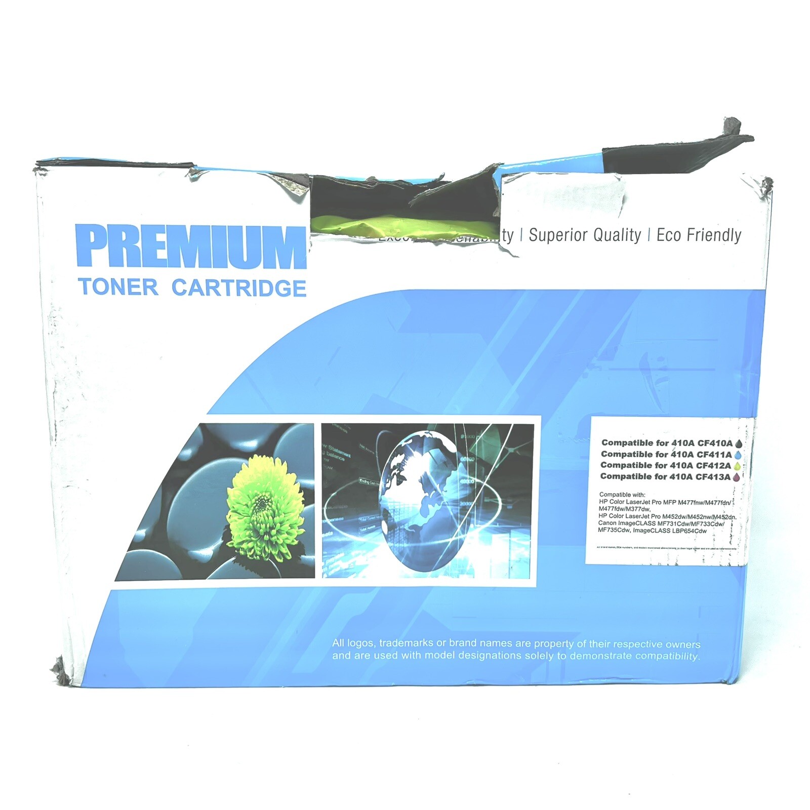 TRUE IMAGE Compatible Toner Cartridge Replacement for HP 410A CF410A CF411A CF41