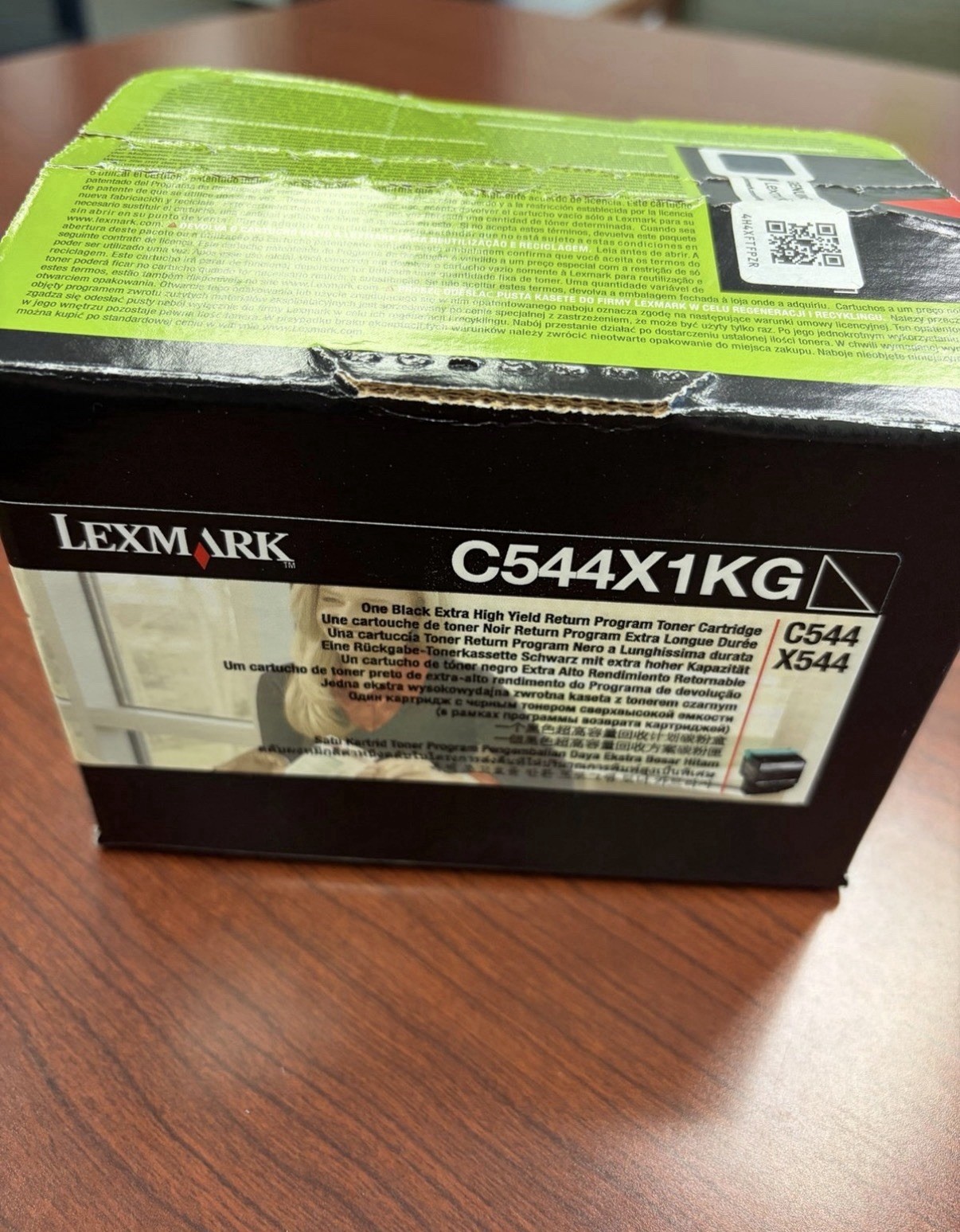 Lexmark Black Extra High Yield Toner Cartridge C544X1KG for C544 X544