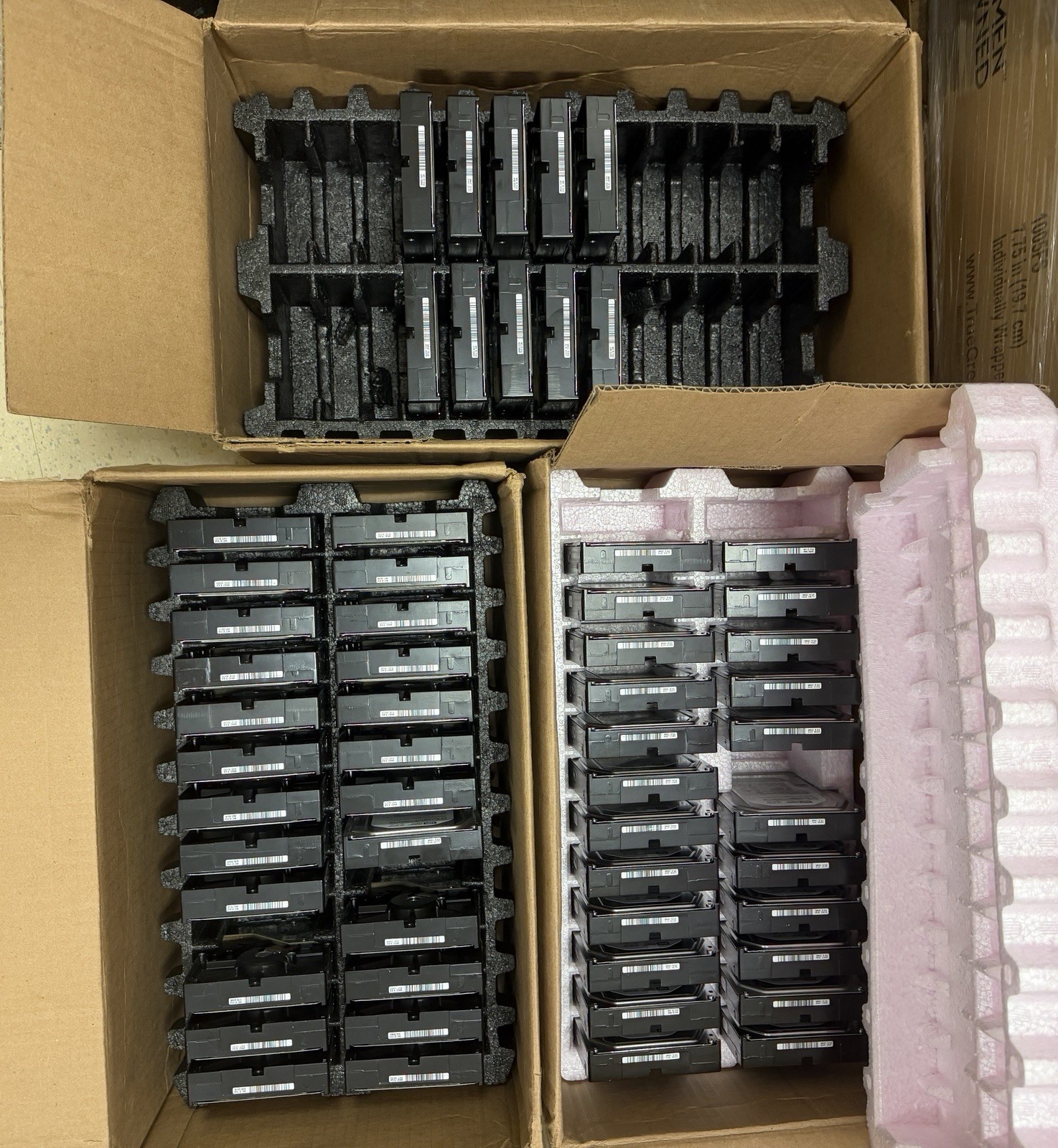 Lot Of 57 Western Digital AV-GP 1TB, SATA III 3.5" Drive-WD10EURX **FOR PARTS**