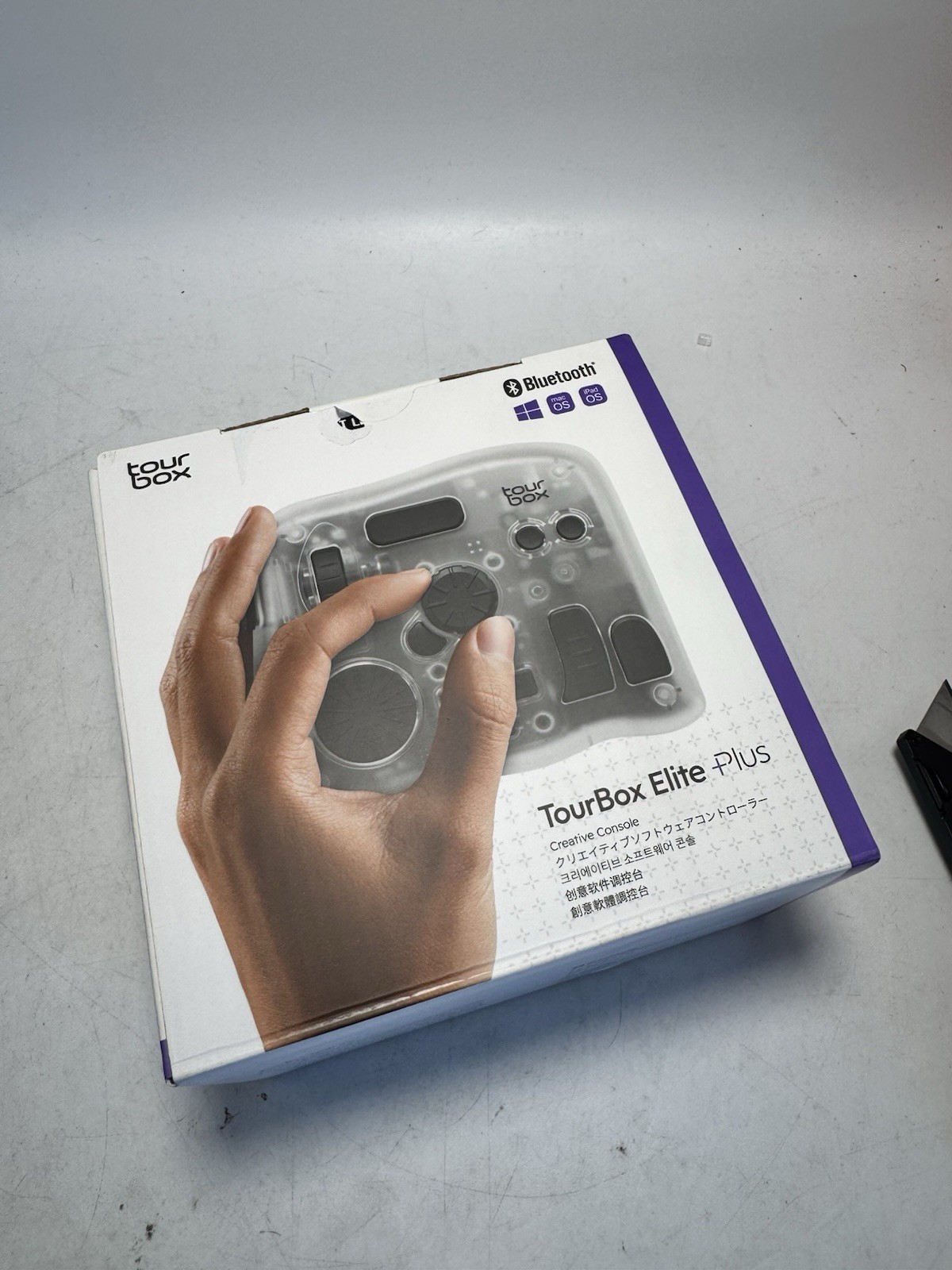 TourBox Elite Plus TBEP Bluetooth Creative Controller iPad Mac PC NEW Open Box