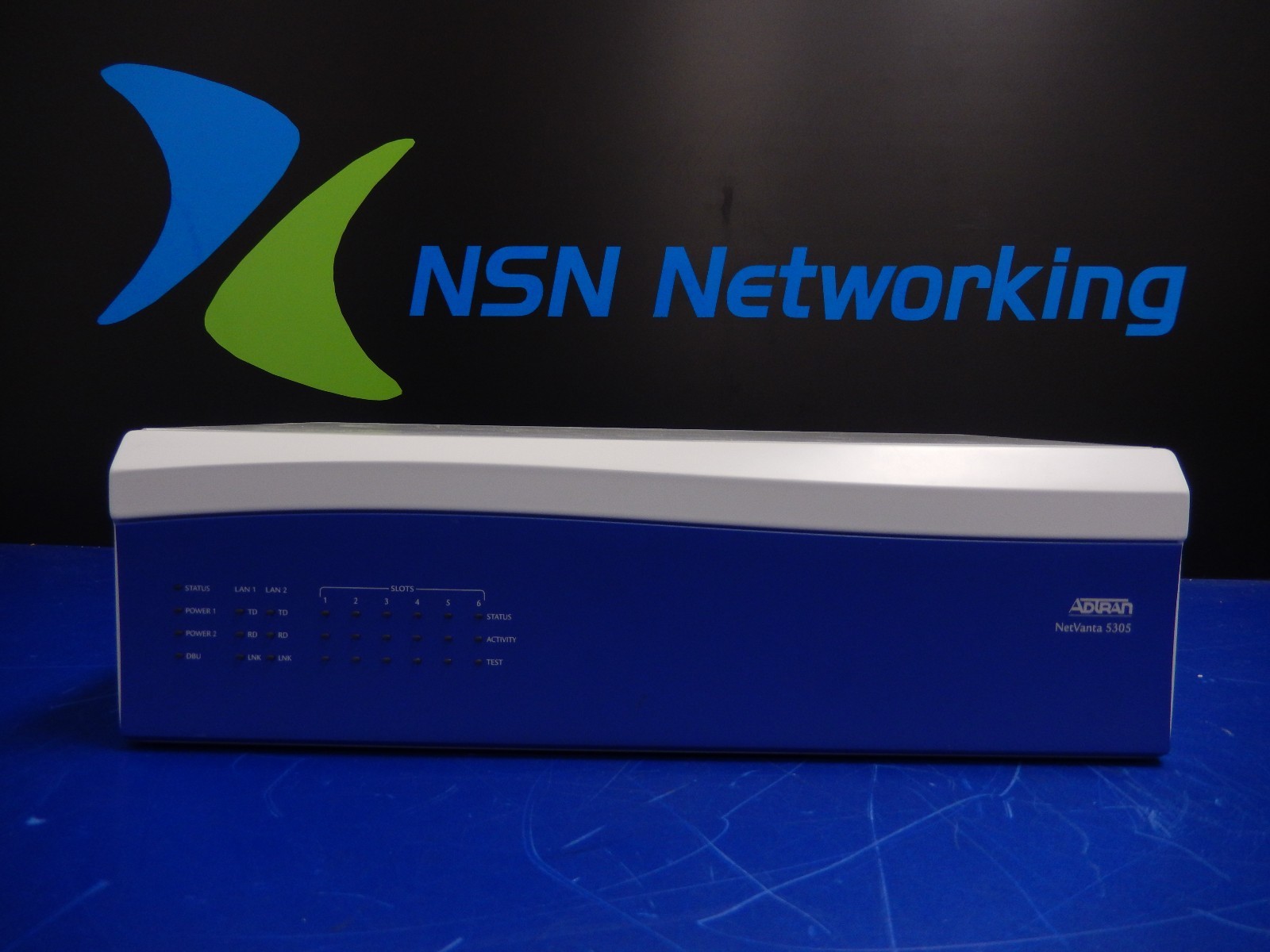 Adtran Netvanta 5305 AC 1200990L1 4200990L1 w/ T3 Wide Module 1200832L1 White