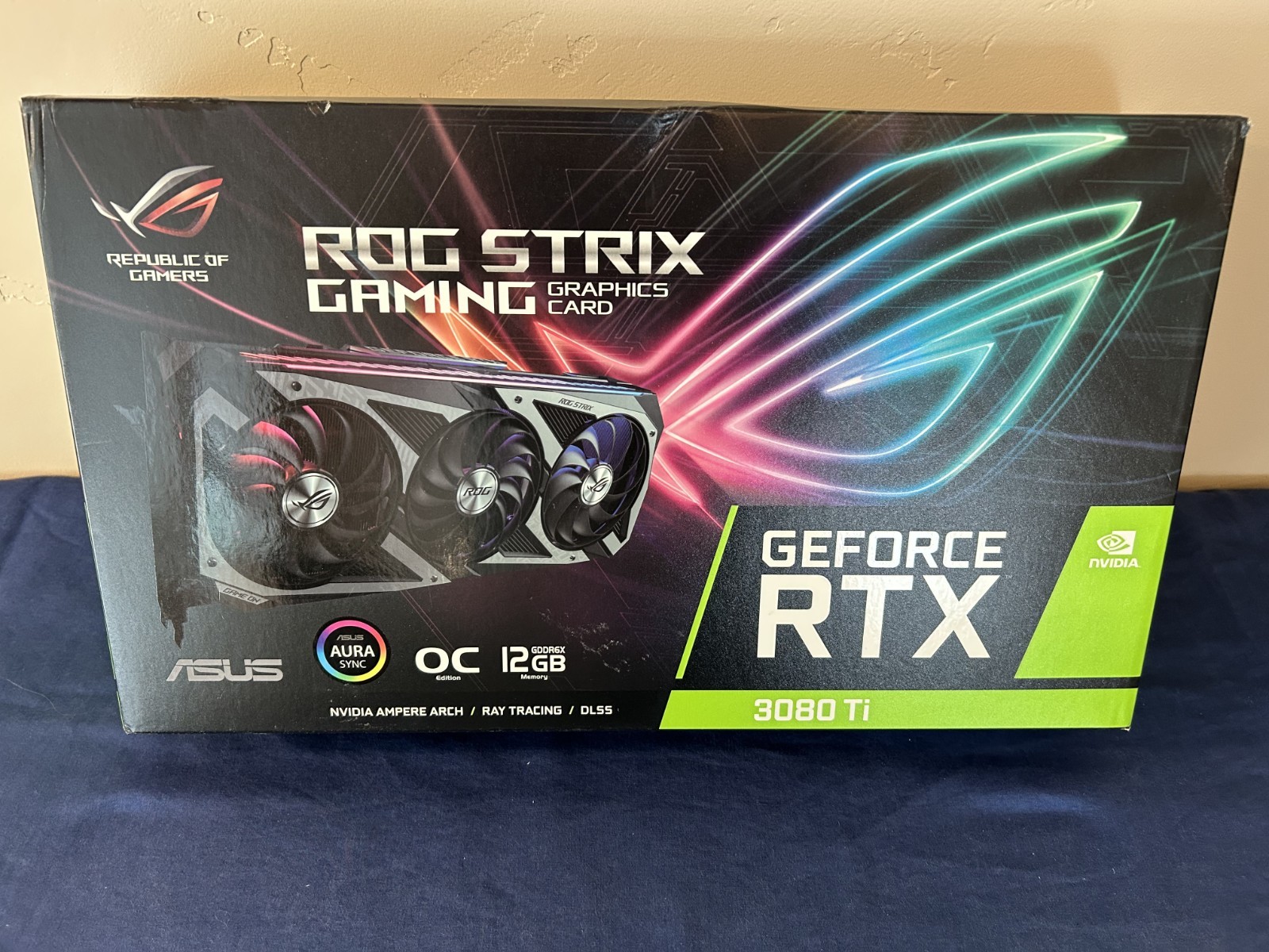 ASUS ROG Strix GeForce RTX 3080 Ti OC 12GB GDDR6X Graphics Card - NEW