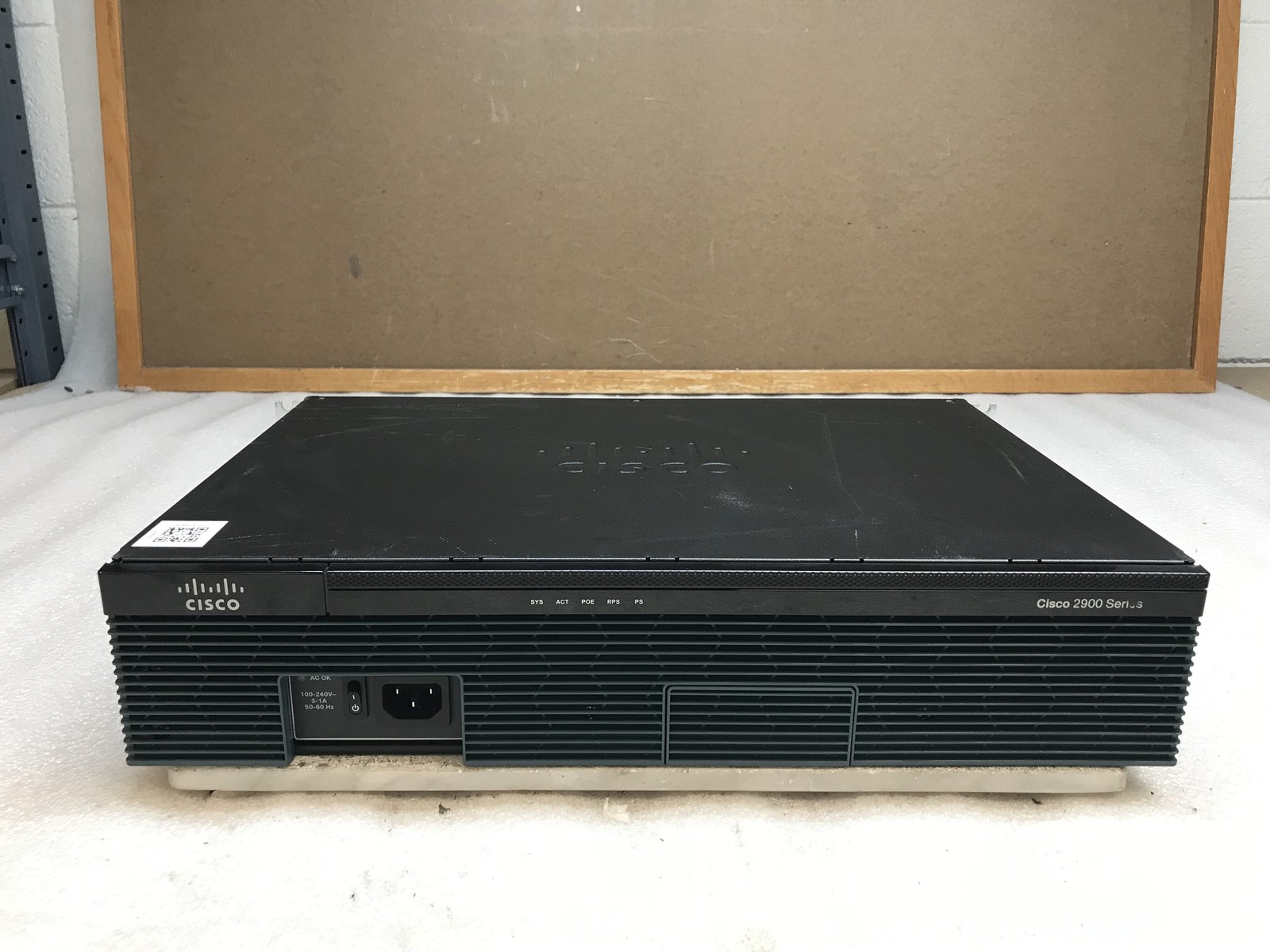 Cisco 2911-SEC/K9 - Security Bundle Router W/SecurityK9 CISCO 2911-sec ios-15.7