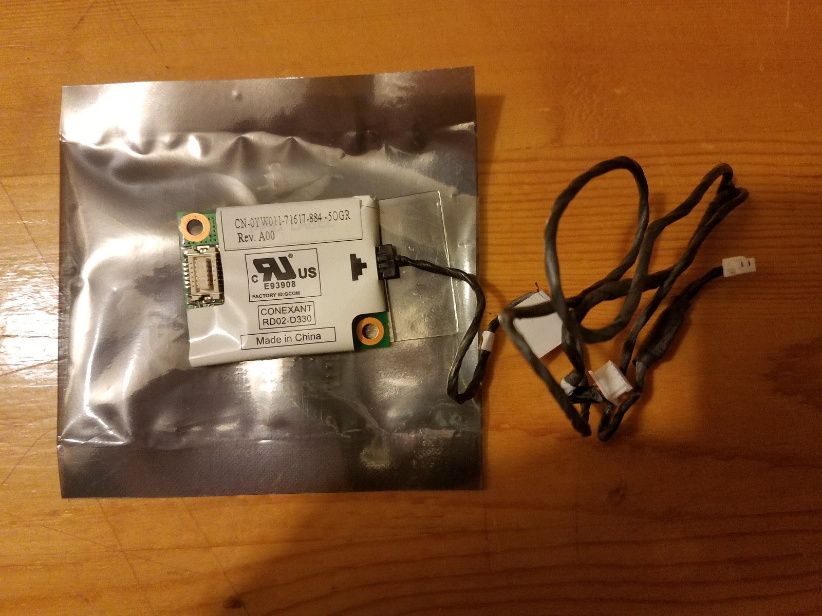 Conexant LiteOn RD02-D330 Laptop Modem Card 0WY011