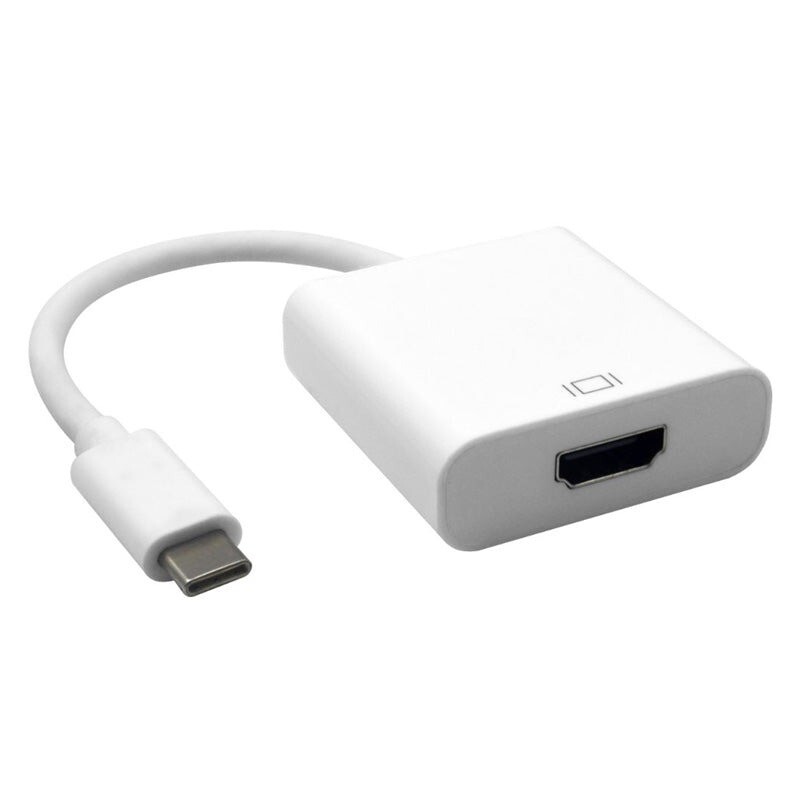 Astrotek Thunderbolt USB 3.1 USB-C for Apple Macbook Chromebook Pixel White