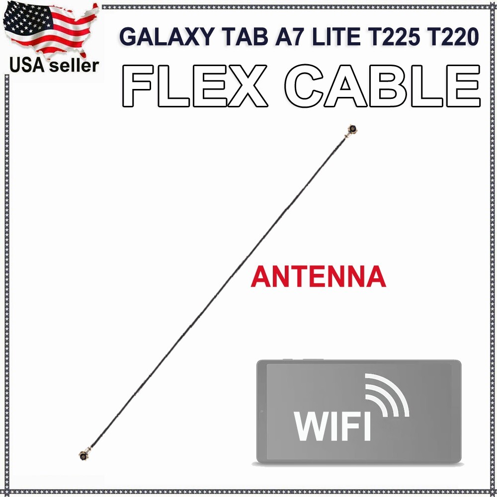 Image result for Used OEM WIFI Coax Signal Antenna Flex Cable Ribbon For Samsung Tab A7 ...
