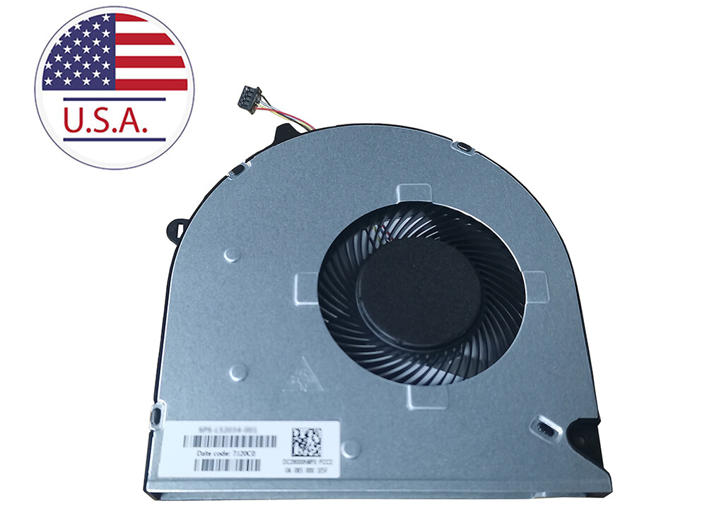 New  HP 15-DW0043DX 15-DW0086NR 15-DW3363ST 15-DW1001WM CPU Cooling FAN