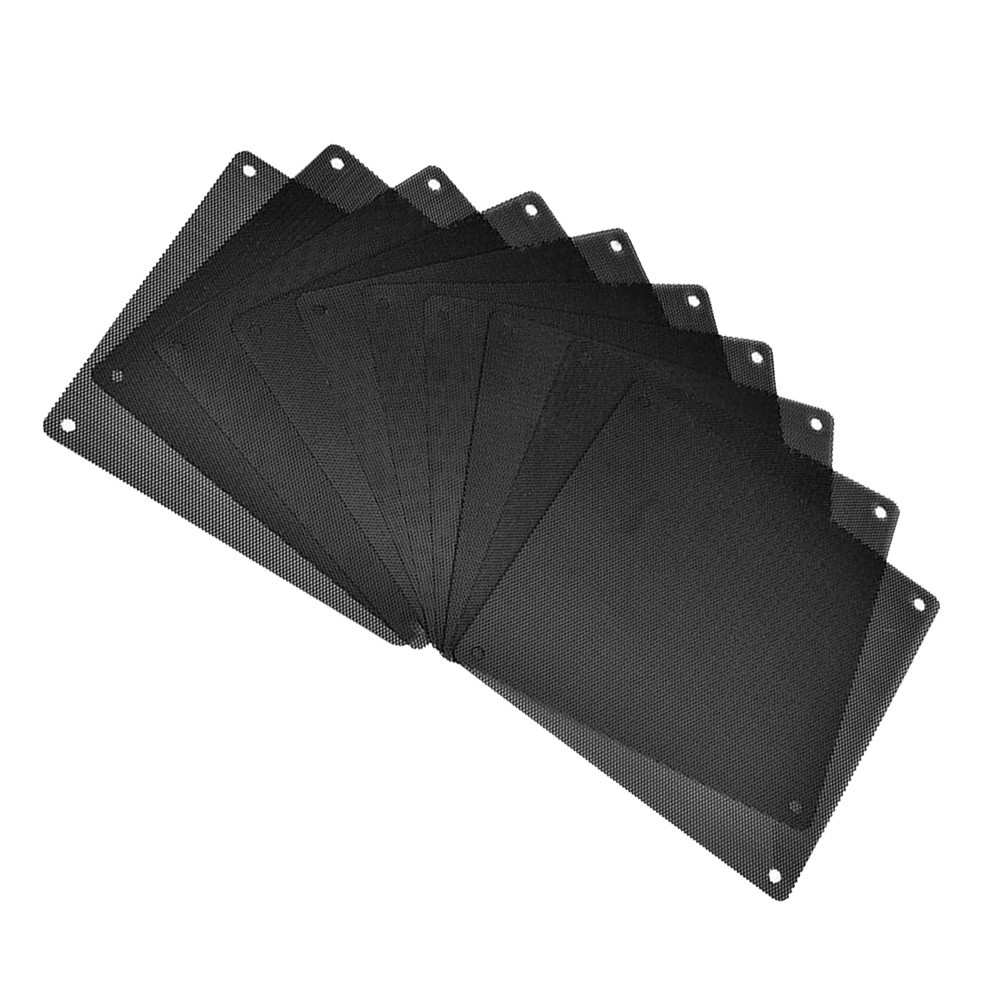 Durable Reusable Pc Fan Dust Filters 15Pcs Black Mesh for 120Mm Cooler Fans