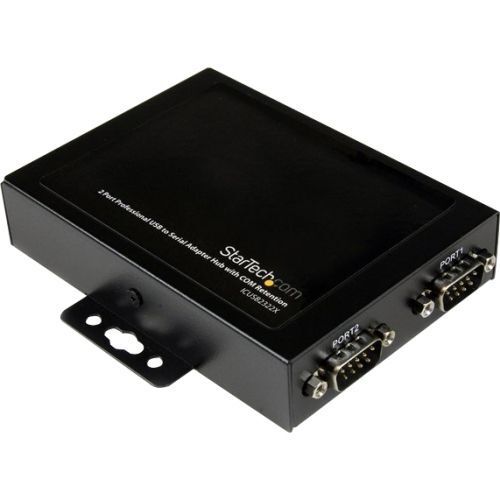 StarTech USB Serial Adapter Hub - COM Retention - Serial - 2 Ports,  ICUSB2322X