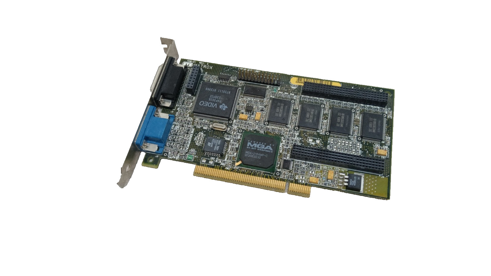 Matrox Millenium 4MB 708-01 PCI Graphics Card MIL2P/4/DELL2