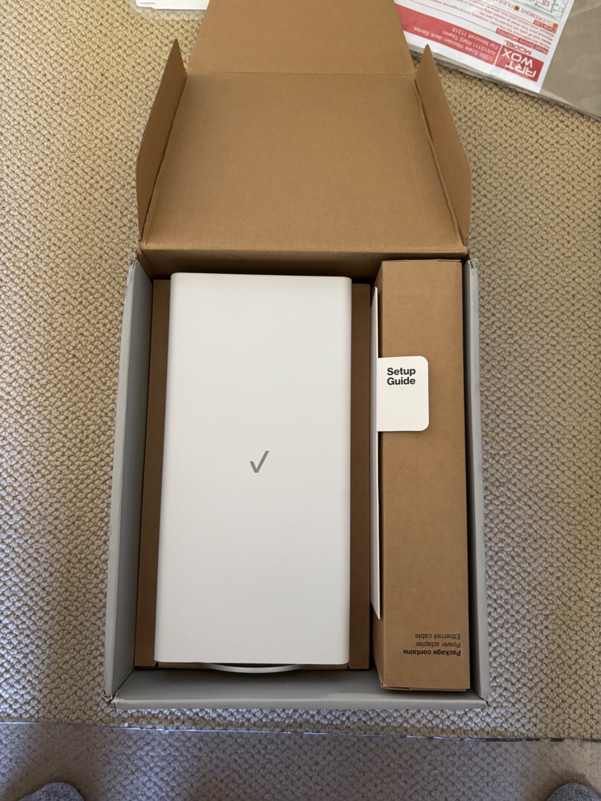 Verizon Fios CR1000A Wi-Fi 6E Tri-Band Router - Open Box