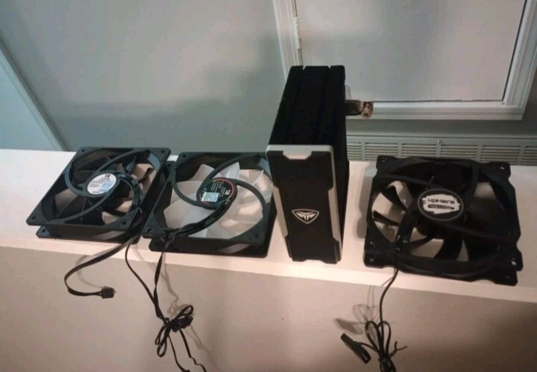 Bundle Lot PC COOLER K4 iCPU 130mm Plus 3 Turbo Fans TL-C12C, TL-C12C-S New OB