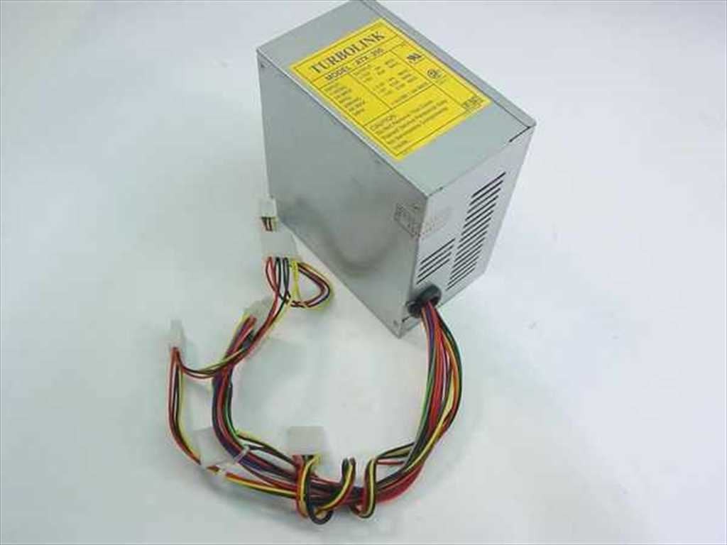 Turbolink ATX-250 250W ATX Power Supply 20-Pin CWT-250ATX 115/230V Desktop PSU