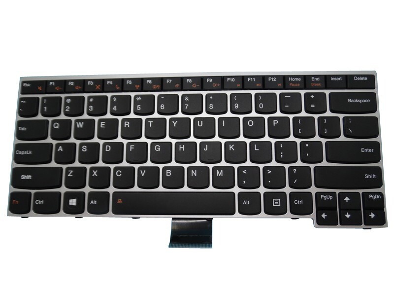 Laptop Keyboard For Lenovo V490U B430 English US With Silver Frame New