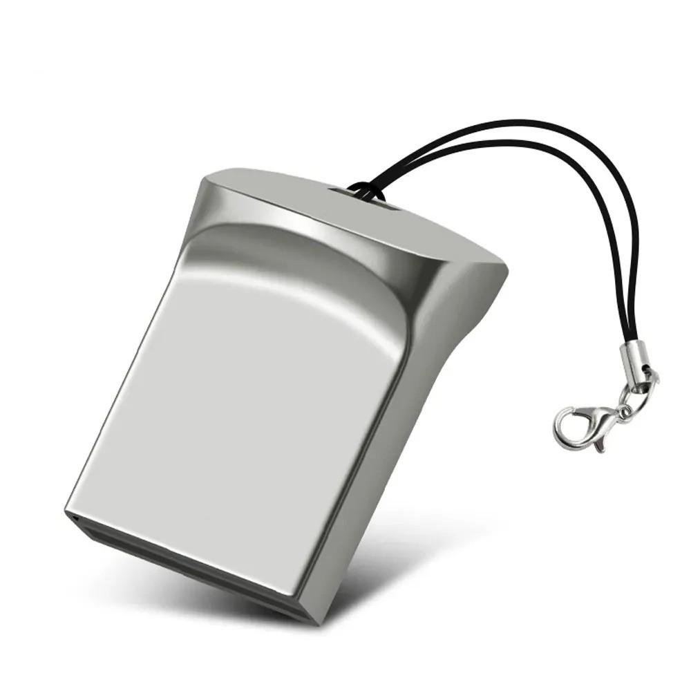 Mini Metal USB 2.0 Flash Drive 64GB Creative Business Gifts Memory Stick 32GB Pe