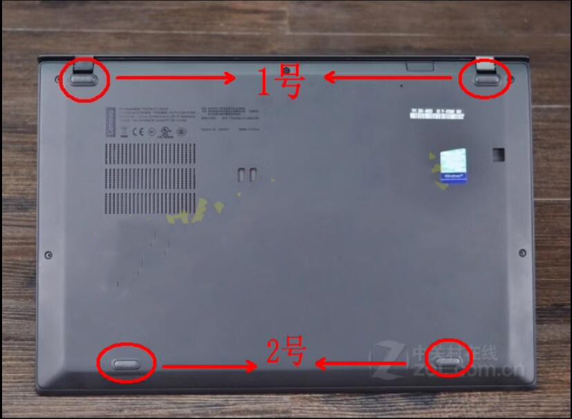 For Thinkpad X1 Carbon 5th 6th Bottom Shell Floor Mat Thinkpad X1C 2017 2018 New